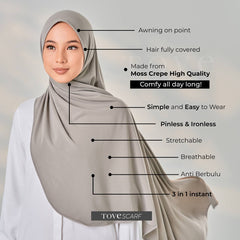 TOVE SCARF ELSIE INSTANT SHAWL