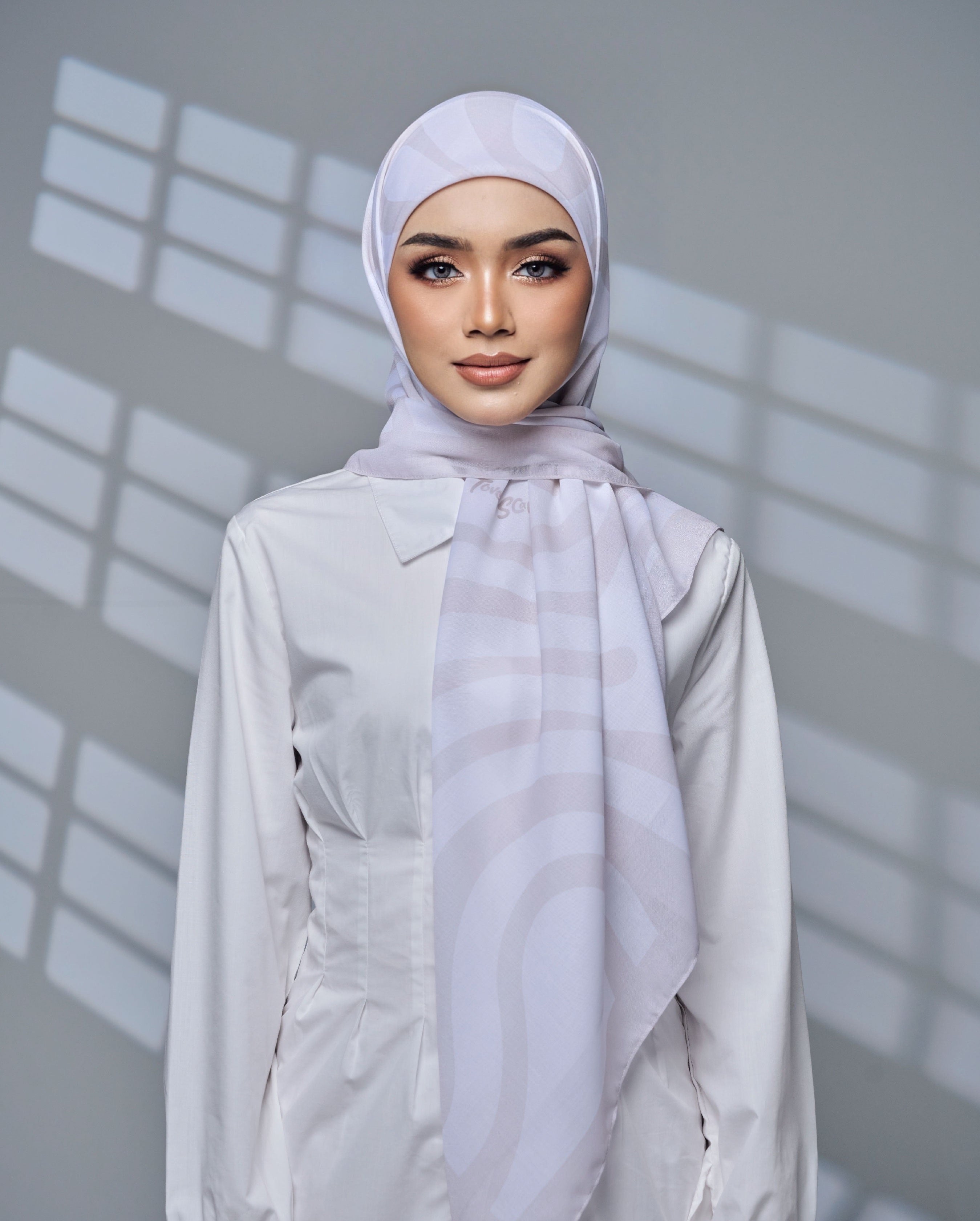 (TOVE SCARF) TUDUNG BAWAL PRINTED PREMIUM COTTON VOILE IRONLESS Hijab Square