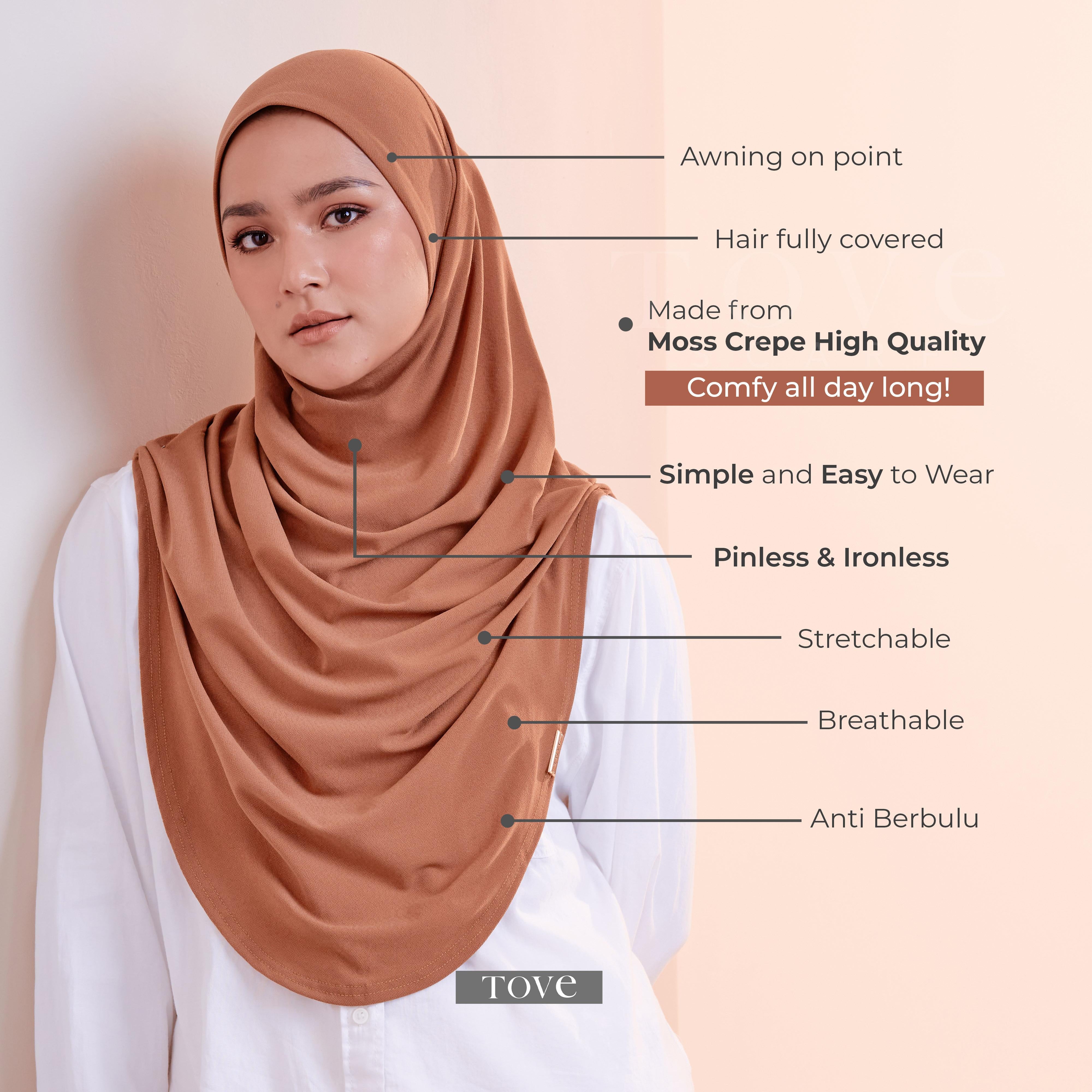 Tudung Instant Easy Sarung by TOVESCARF