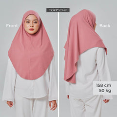 TUDUNG SARUNG INSTANT RIBBED