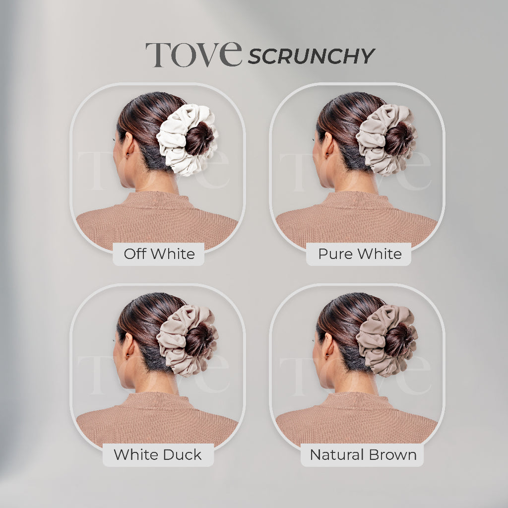 SCRUNCHY by TOVE ( Getah Rambut, Scrunchie Gebu )