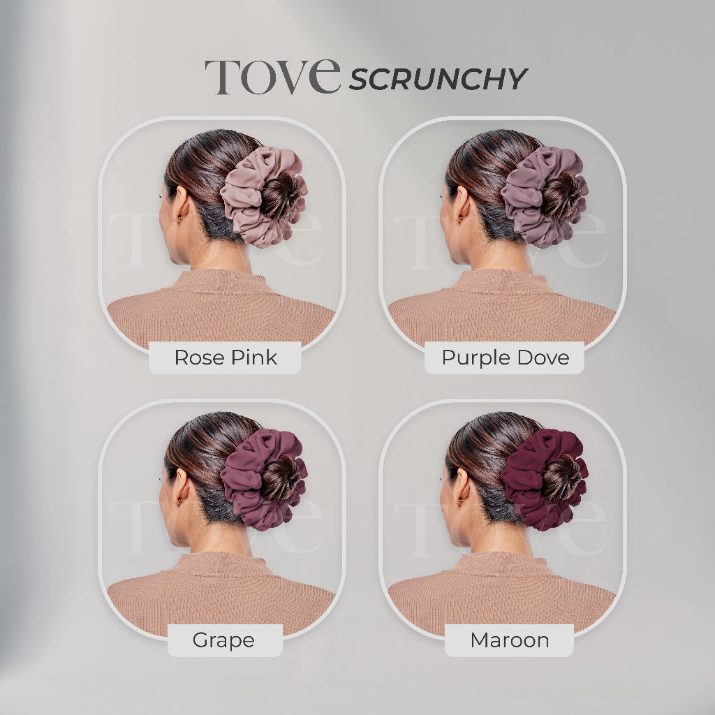 SCRUNCHY by TOVE ( Getah Rambut, Scrunchie Gebu )