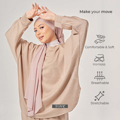 BAJU BATWING COMFY BY TOVE  ( BAJU SAHAJA )