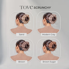 SCRUNCHY by TOVE ( Getah Rambut, Scrunchie Gebu )