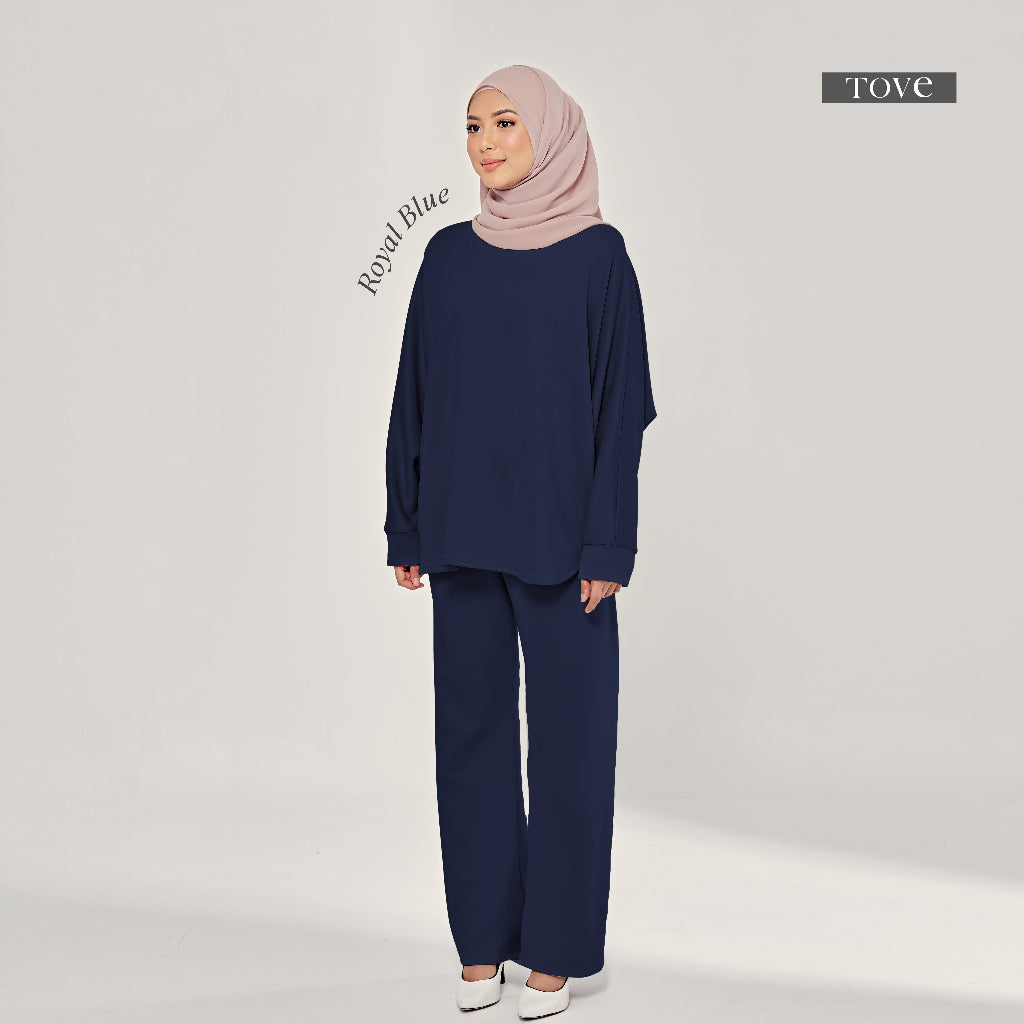 SET BAJU & SELUAR BATWING COMFY BY TOVE