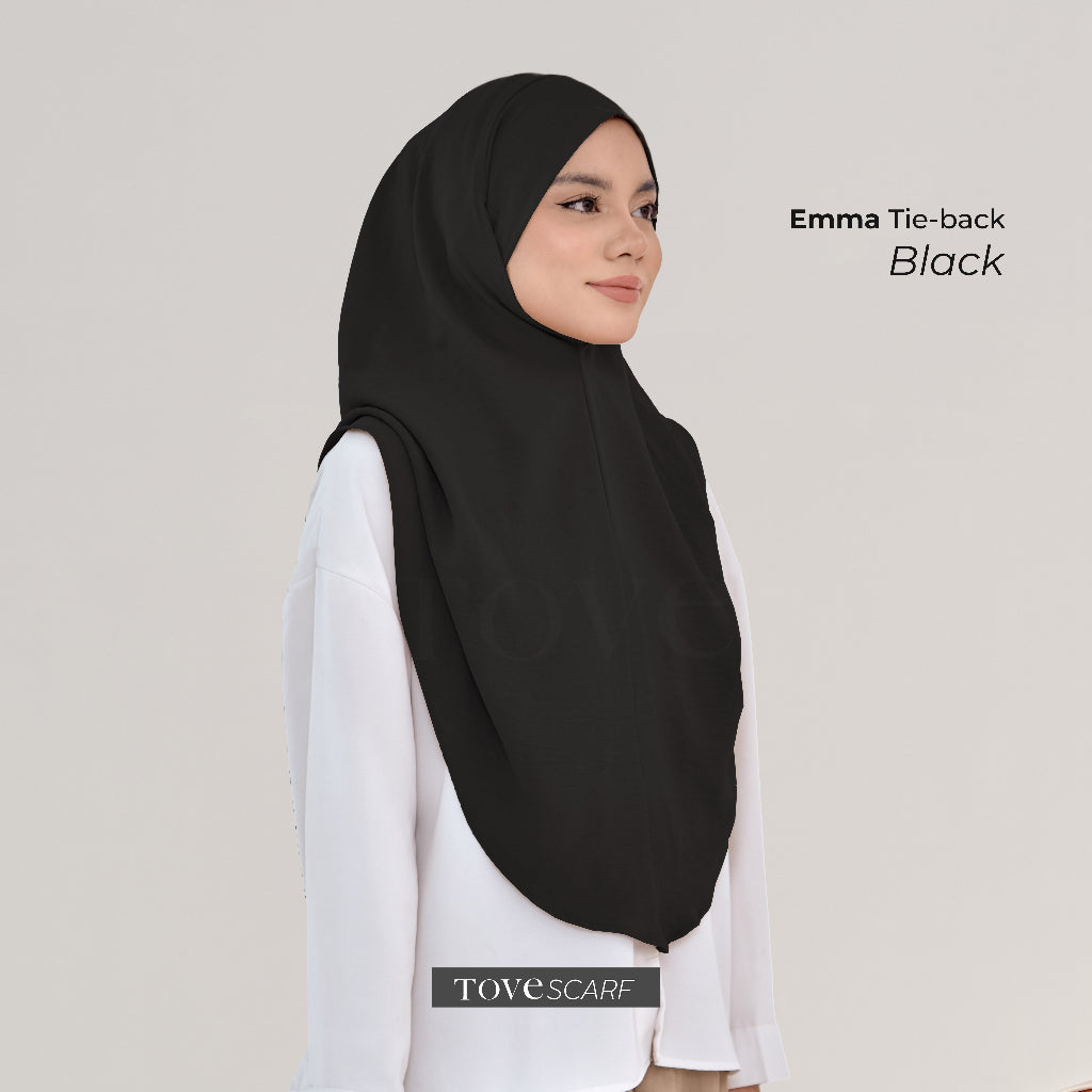 TUDUNG (2 in 1) EMMA TIE-BACK BY TOVESCARF