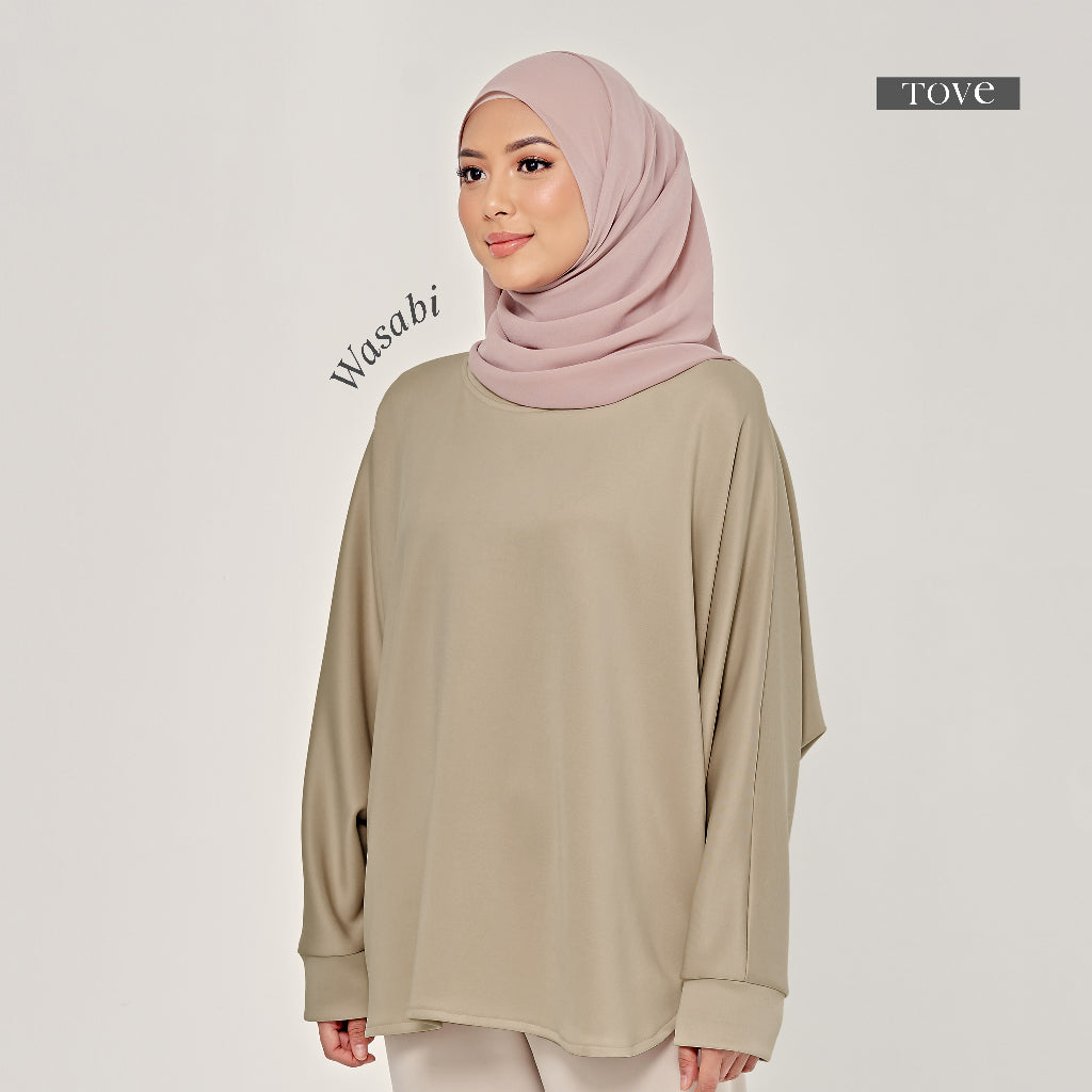 BAJU BATWING COMFY BY TOVE  ( BAJU SAHAJA )