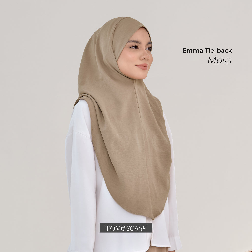 TUDUNG (2 in 1) EMMA TIE-BACK BY TOVESCARF