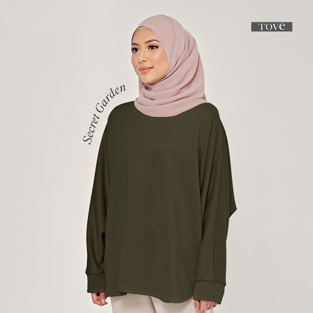 BAJU BATWING COMFY BY TOVE  ( BAJU SAHAJA )