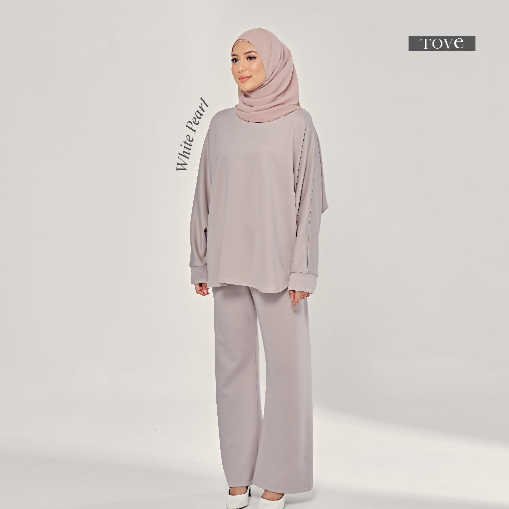 SET BAJU & SELUAR BATWING COMFY BY TOVE